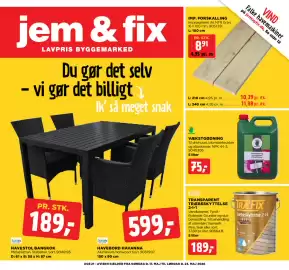 Jem & fix tilbudsavis uge 21 Side 1