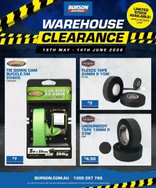 Burson Auto Parts catalogue Page 1