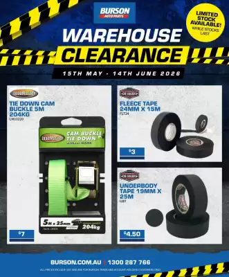 Burson Auto Parts (valid until 14-06)