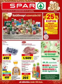 Spar akciós újság hét 21 Oldal 1