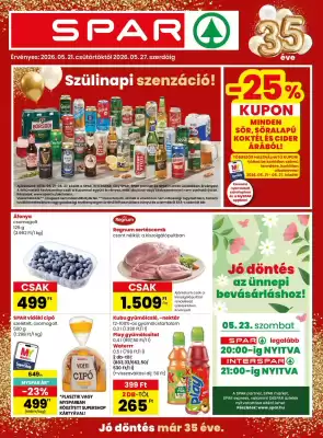Spar akciós újság
