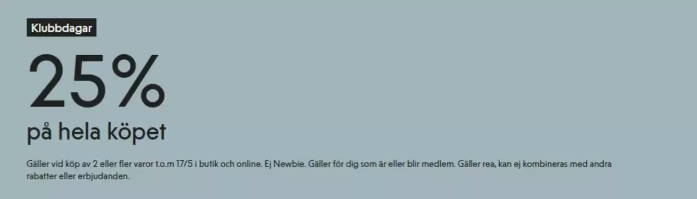 KappAhl (giltig till och med 17-05)