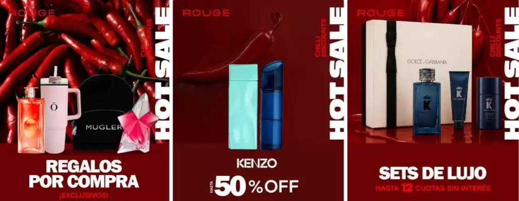 Perfumerías Rouge (válido hasta 31-05)
