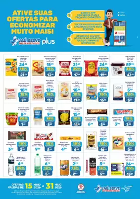 Catálogo Supermercados Jau Serve (válido até 31-05)
