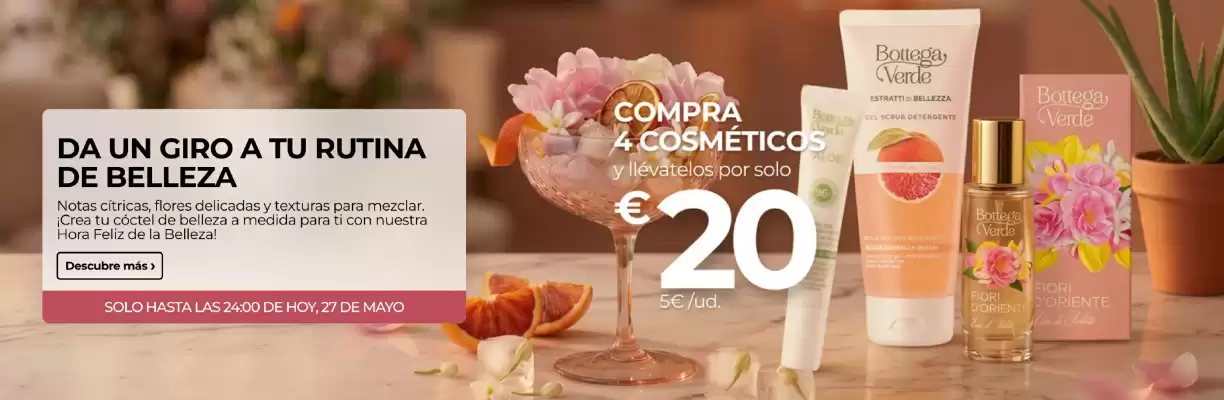 Bottega Verde (válido hasta el 27-05)