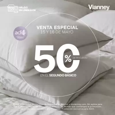Vianney (válido hasta 31-05)