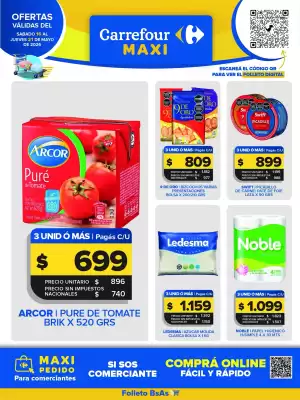 Folleto Carrefour Maxi (válido hasta 21-05)