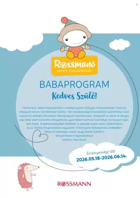 Rossmann akciós újság (érvényes eddig: 14-06)