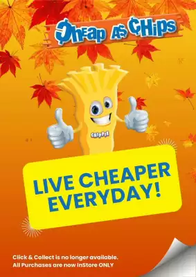 Cheap as Chips catalogue (valid until 20-05)