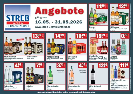 Streb Getränkemarkt (gültig bis 31-05)