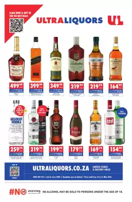 Ultra Liquors (valid until 31-05)