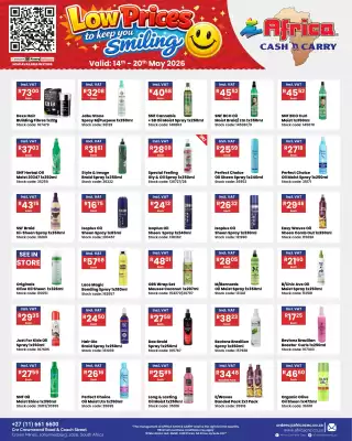 Africa Cash and Carry catalogue (valid until 20-05)