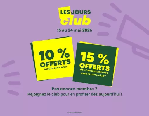 Nature et Découvertes (valable jusqu'au 24-05)