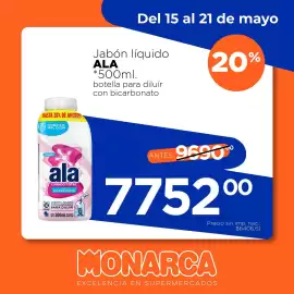 Catálogo Supermercados Monarca semana 20 Página 9
