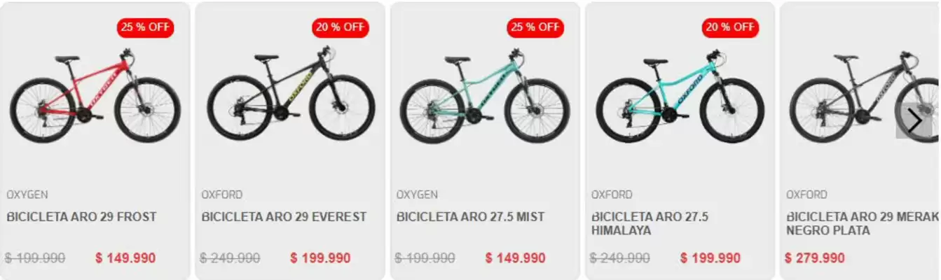 Oxford Bikes (válido hasta 31-05)