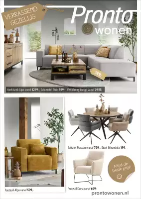 Pronto wonen (geldig t/m 23-05)