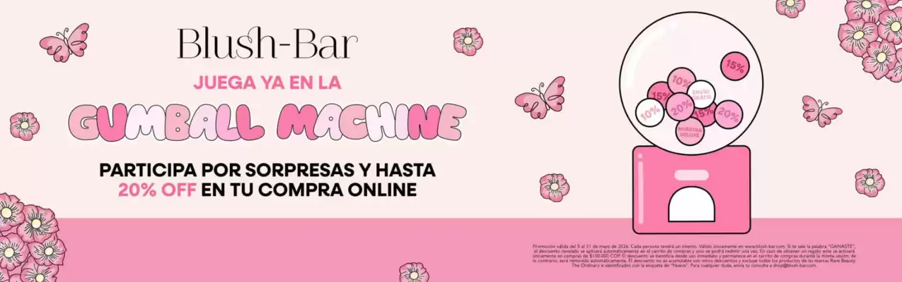 Blush-Bar (válido hasta 31-05)