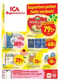 ICA Supermarket reklamblad vecka 21 Sida 1