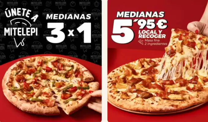 Telepizza (válido hasta el 31-05)