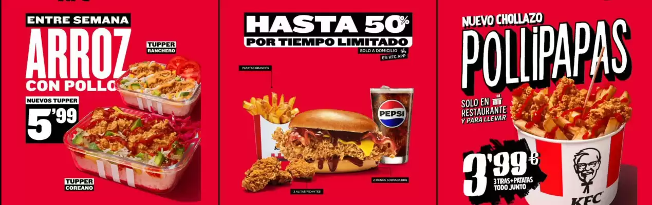 KFC (válido hasta el 31-05)