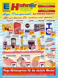 EDEKA Hahner Prospekt Seite 1