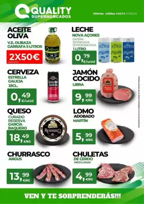 Folleto Quality Supermercados (válido hasta el 1-06)