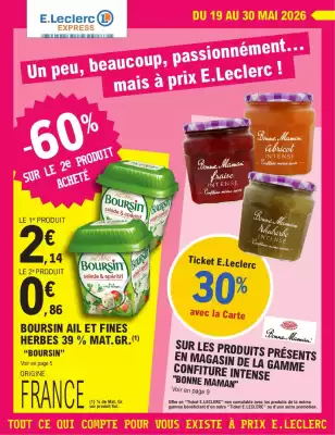 E.Leclerc (valable jusqu'au 30-05)