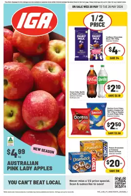 IGA catalogue (valid until 26-05)