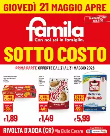 Volantino Famila Pagina 1