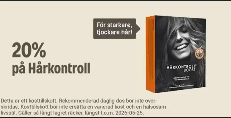 Apotea (giltig till och med 25-05)