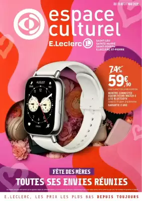 E.Leclerc Espace Culturel (valable jusqu'au 31-05)