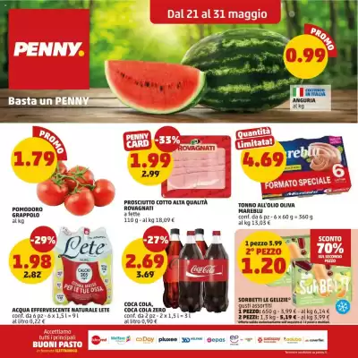 PENNY (valido fino al 31-05)