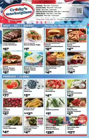 Crosby's Marketplace weekly ad Page 1