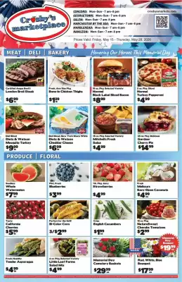 Crosby's Marketplace (valid until 28-05)