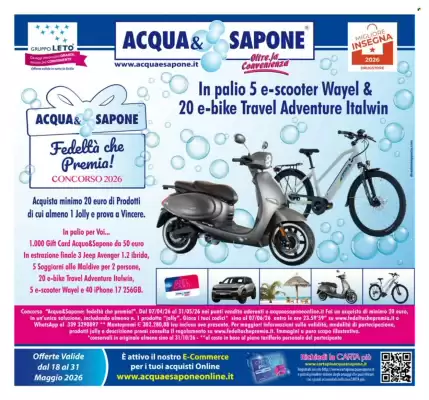 Acqua & Sapone (valido fino al 31-05)