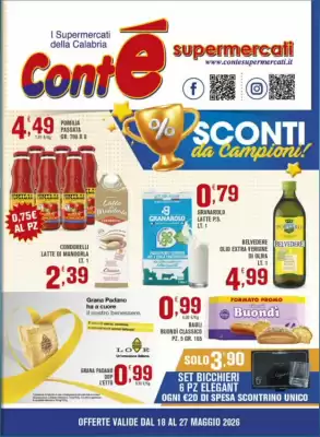 Conté (valido fino al 27-05)
