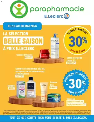 E.Leclerc Parapharmacie (valable jusqu'au 30-05)