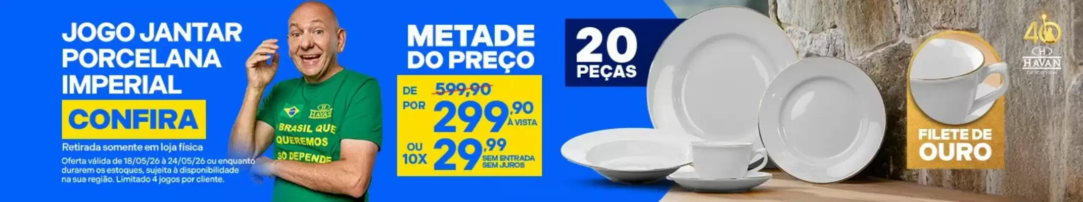 Lojas Havan (válido até 24-05)