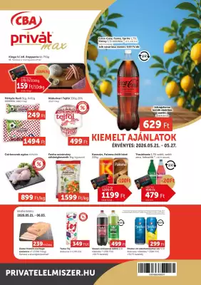 PRIVÁT akciós újság (érvényes eddig: 27-05)