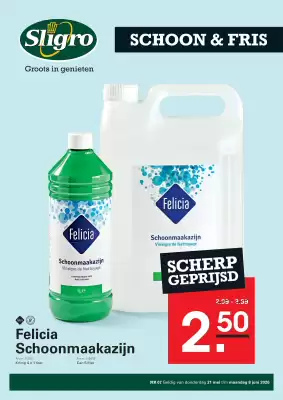 Sligro | Schoon & Fris (geldig t/m 8-06)