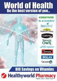 Healthy World Pharmacy catalogue Page 1