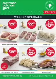 Australian Butchers Store catalogue Page 1