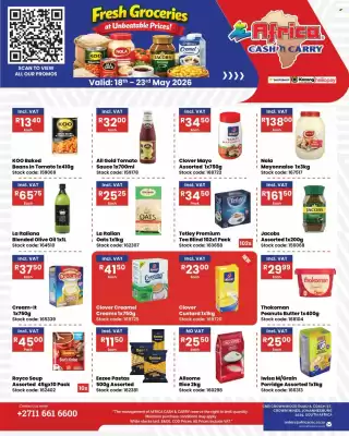 Africa Cash and Carry catalogue (valid until 23-05)