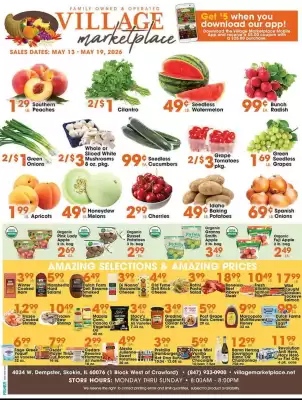 Village Market Food Centers (valid until 19-05)