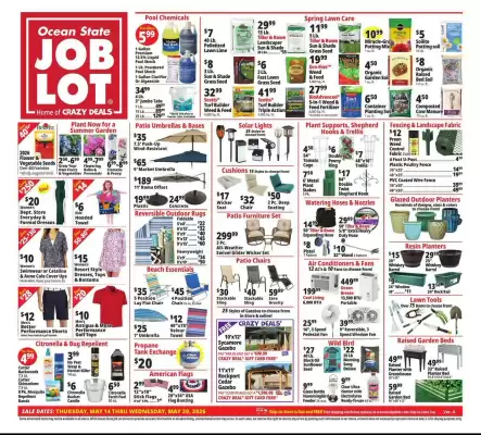 Ocean State Job Lot flyer