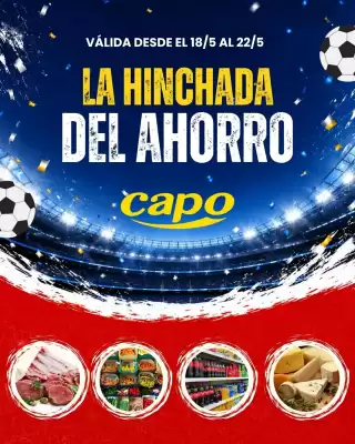 Autoservicio Capo (válido hasta 22-05)