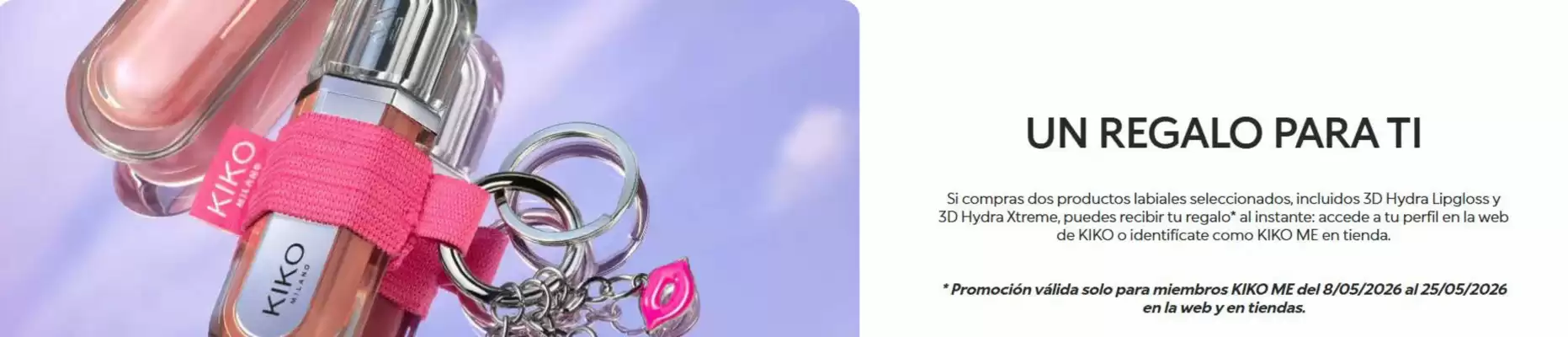 KIKO MILANO (válido hasta el 25-05)