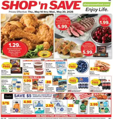 Shop 'n Save (valid until 20-05)