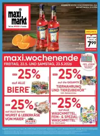 Maximarkt Flugblatt woche 21 Seite 1