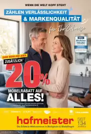 Hofmeister Prospekt Seite 1